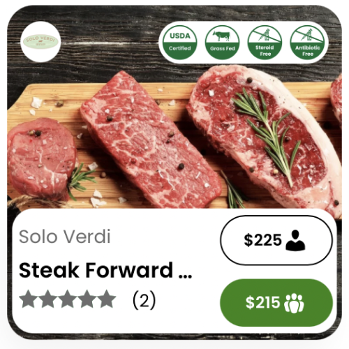 steak forward
